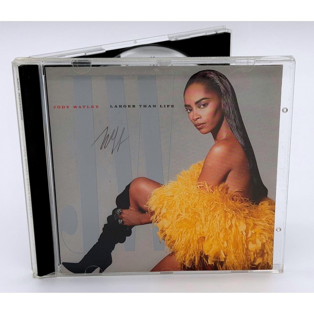 Jody Watley Larger Than‎ Life CD 1989 MCA Records